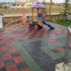Daycare Rubber tiles indoor and outdoor playground