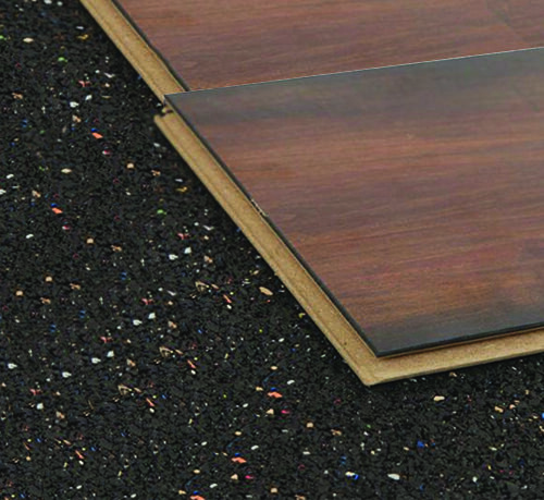 rubber flooring underlayment