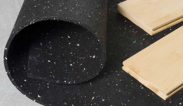 acoustic rubber underlay