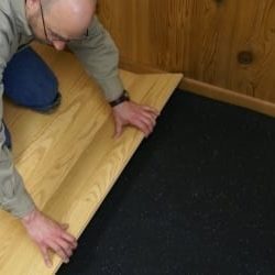 Rolled Rubber Flooring, Acoustic Underlay Rubber