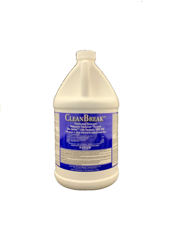 CleanBreak Disinfectant on white