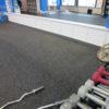 rubber gym floor interlocking tiles
