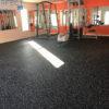 Interlock rubber gym tile