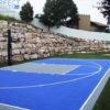 interlocking outdoor court floor tile