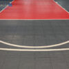 Basketball court tiles