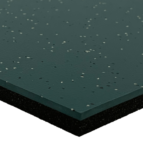 EPDM Green Rubber commercial Flooring Tiles