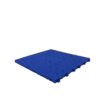 blue solid top garage floor tile