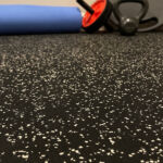 home gym rubber floor interlock tiles
