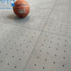 grey basketball court tiles