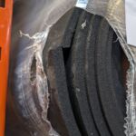 WL-GRP12-BLK-L25 black roll damage 1